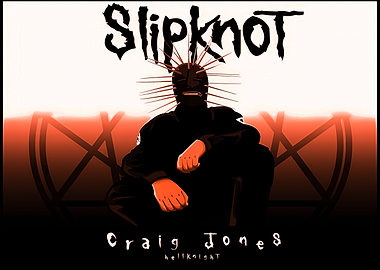 Craig Jones of Slipknot Illustration