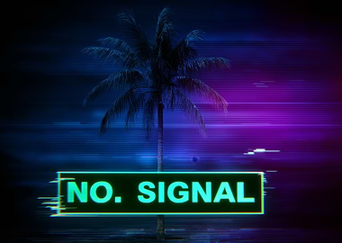 No Signal Palm Tree