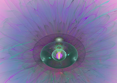 Abstract Floral Burst