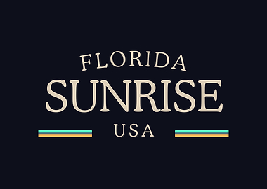 Florida Sunrise USA Midnight