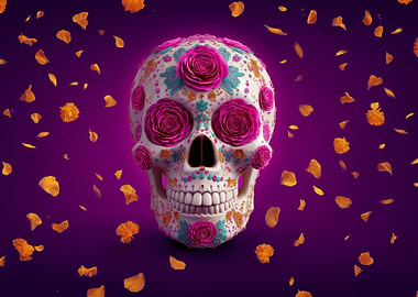 Day of the Dead Skull