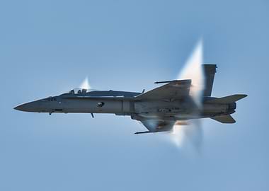 F-18 Hornet Sonic Boom