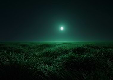 Moonlit Field