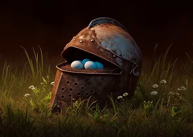 Knight's Helmet Nest