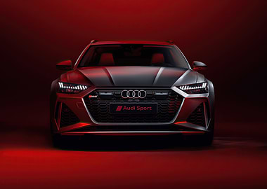 Audi RS6 Front View