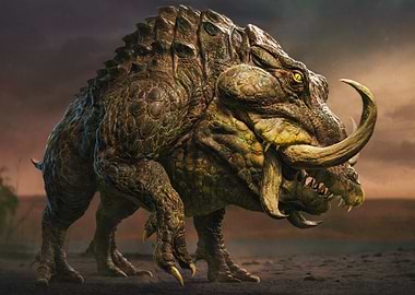 Fantasy Armored Creature