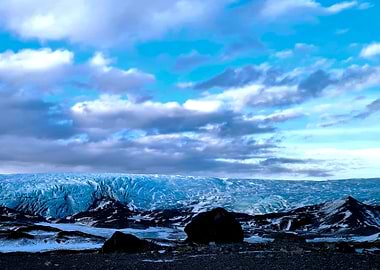Blue Sky over Inland Ice