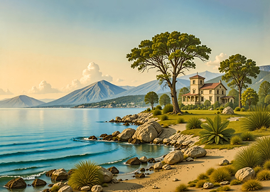 Coastal House Landscape