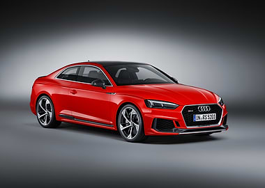 Red Audi RS5 Coupe