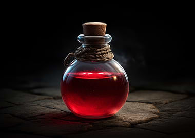 Red Potion Bottle