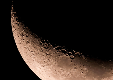 Crescent Moon Close-Up