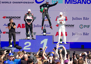 Formula E World Championship Podium Celebration