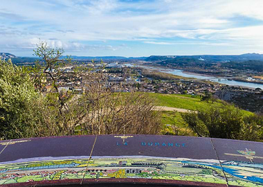 Photography of Durance River Valley View