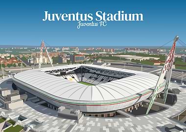 Juventus Stadium Illustration