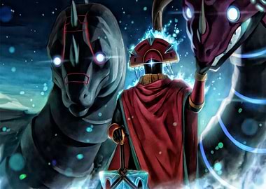 Risk of Rain Game Illustration