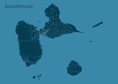 Guadeloupe Map