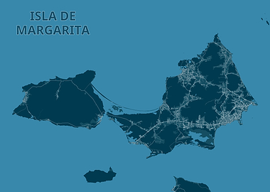 Isla de Margarita Map