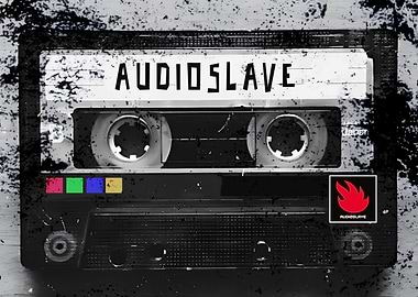 Audioslave Cassette Tape Grunge Art