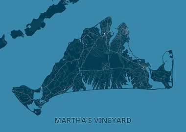 Martha's Vineyard Map