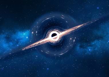 Black Hole in Deep Space