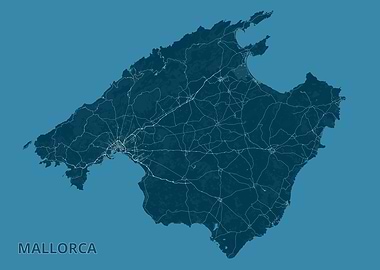Mallorca Island Map