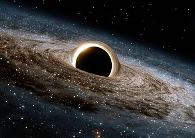 Black Hole in Space
