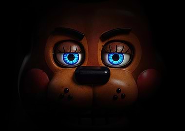 Toy Freddy's Eerie Blue Eyes - Five Nights at Freddy's Close-Up
