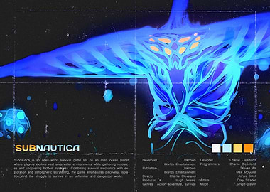 Subnautica Game Poster