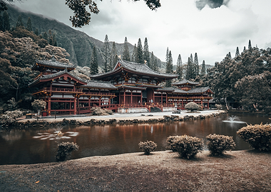 Byodo-In Temple, Oahu, Hawaii