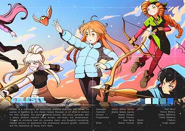 Celeste Game Cover Art