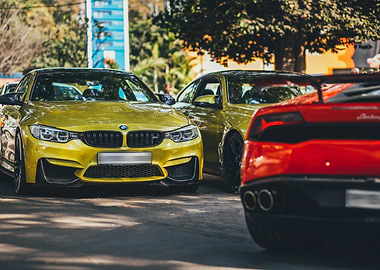 Luxury Cars: BMW and Lamborghini