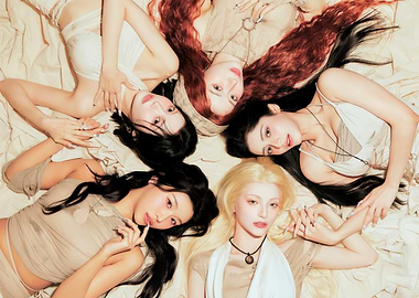 Group of Women Lying on Bed x in defend my self