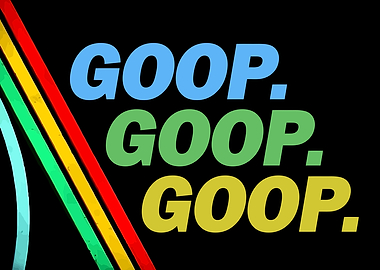 Goop Goop Goop Retro Design