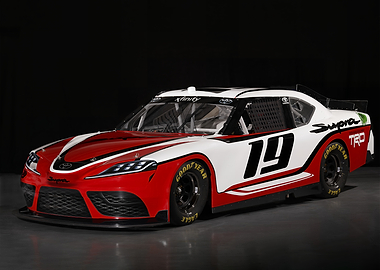 Toyota Supra Race Car Number 19