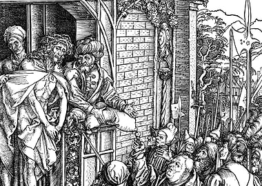 Ecce Homo Albrecht Durer Engraving