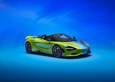 Lime Green McLaren Sports Car