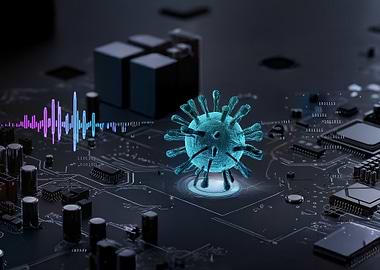 Virus on a Circuit Board