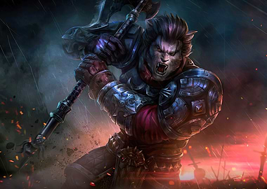 Feral Warrior with Axe