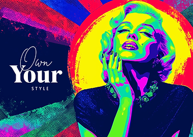 Own Your Style: Marilyn Monroe Pop Art