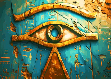 Eye of Horus Egyptian Art