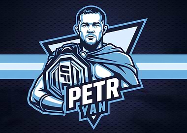 Petr Yan No Mercy Logo | UFC MMA Bantamweight Fighter Art