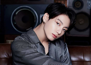 Jungkook Portrait with Speakers