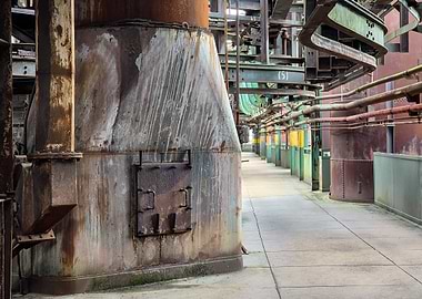Rusty Industrial Interior