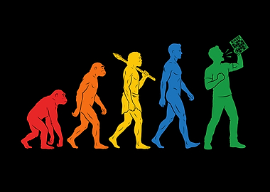 Evolution of Man Bingo
