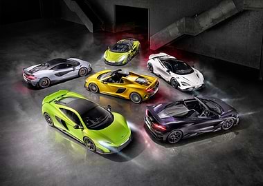 McLaren Sports Cars Collection