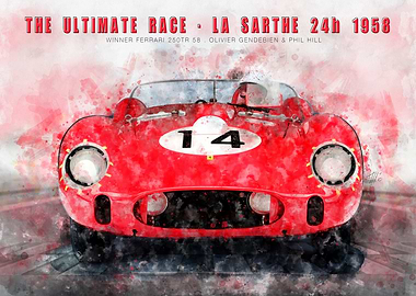 The ultimate race 1958 - La Sarthe