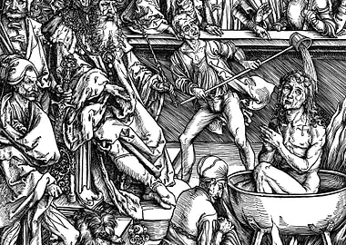 Martyrdom of Saint John the Evangelist Albrecht Durer