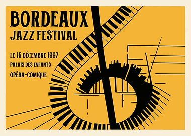 Bordeaux Jazz Festival Poster