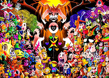 Undertale characters fan art