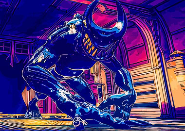 Ink Demon from Bendy and the Ink Machine